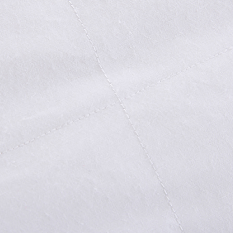 Cotton anti-feather white goose down quilt