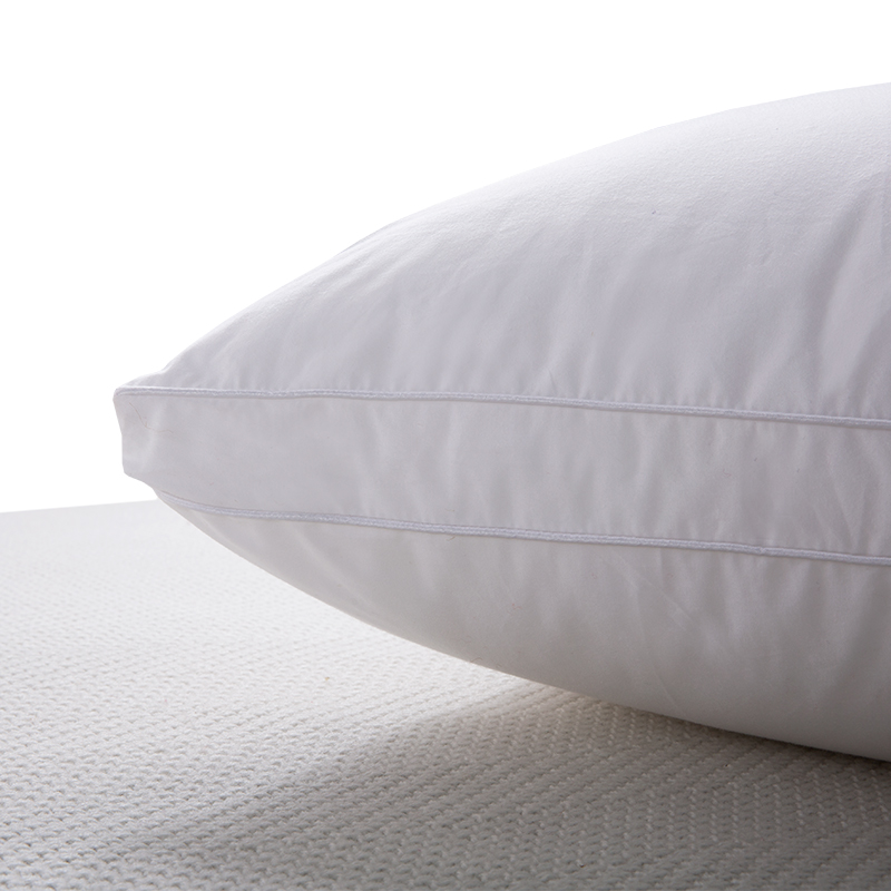 Feather velvet pillow