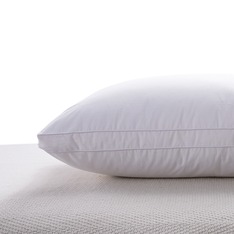 Feather velvet pillow