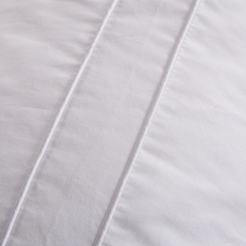 Feather velvet pillow