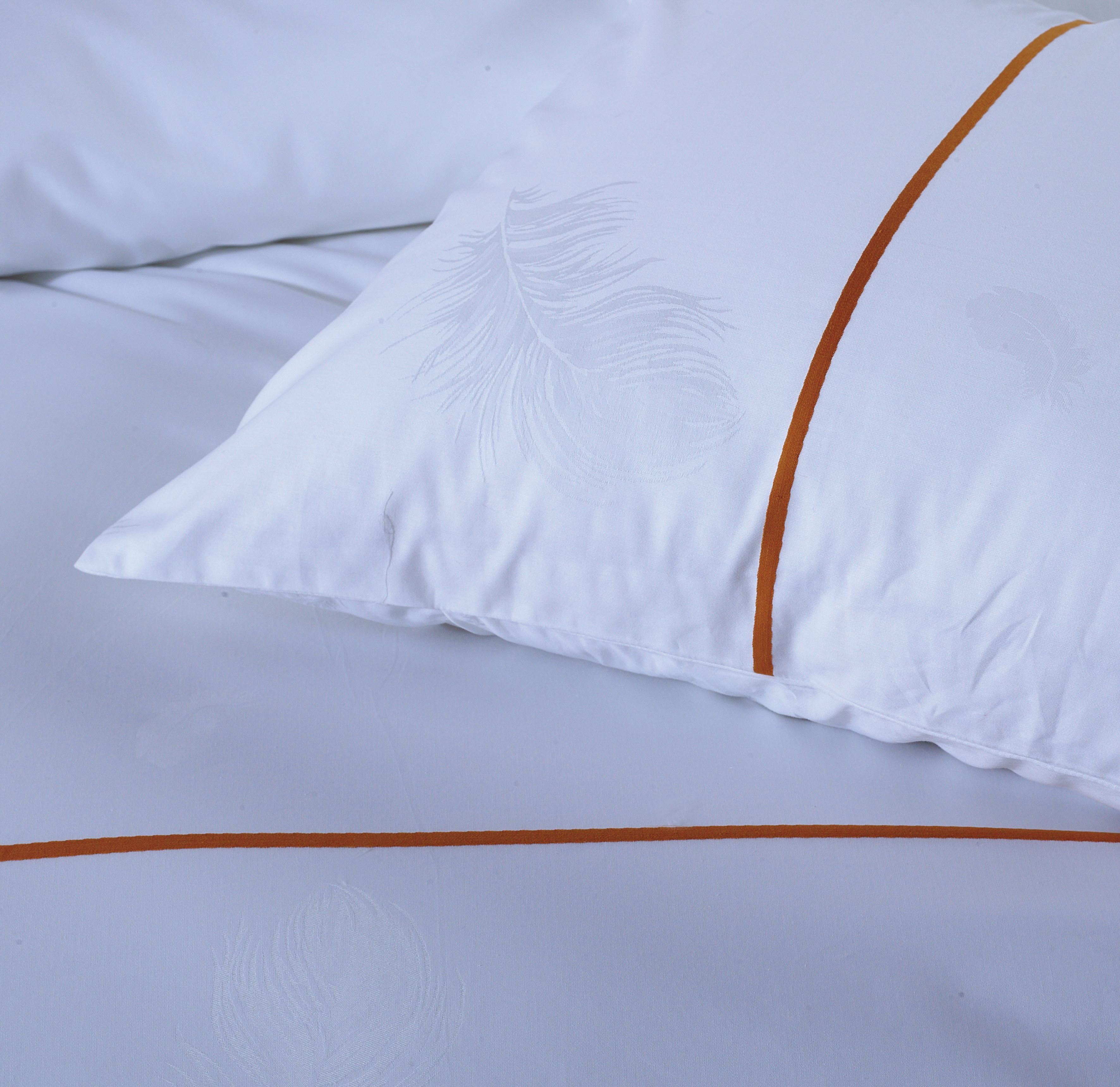 REAL TEXTILESpecial Offer. Hotel 100% Cotton White 400 Thread Count Yarn-dyed Bedding Sets