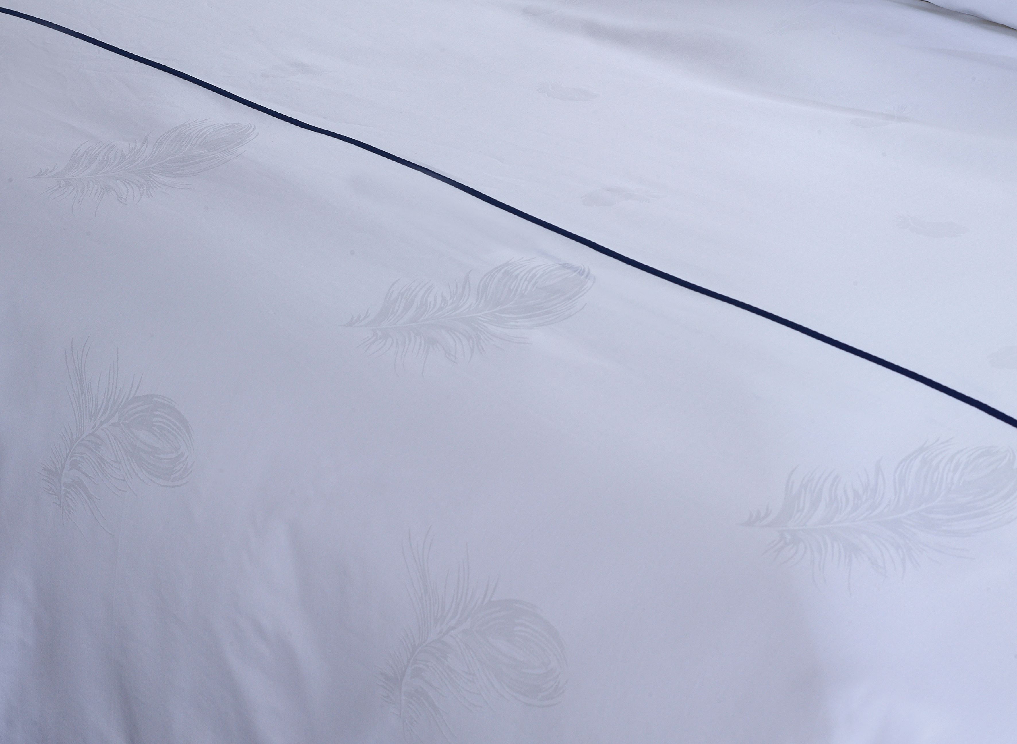 REAL TEXTILESpecial Offer. Hotel 100% Cotton White 400 Thread Count Yarn-dyed Bedding Sets