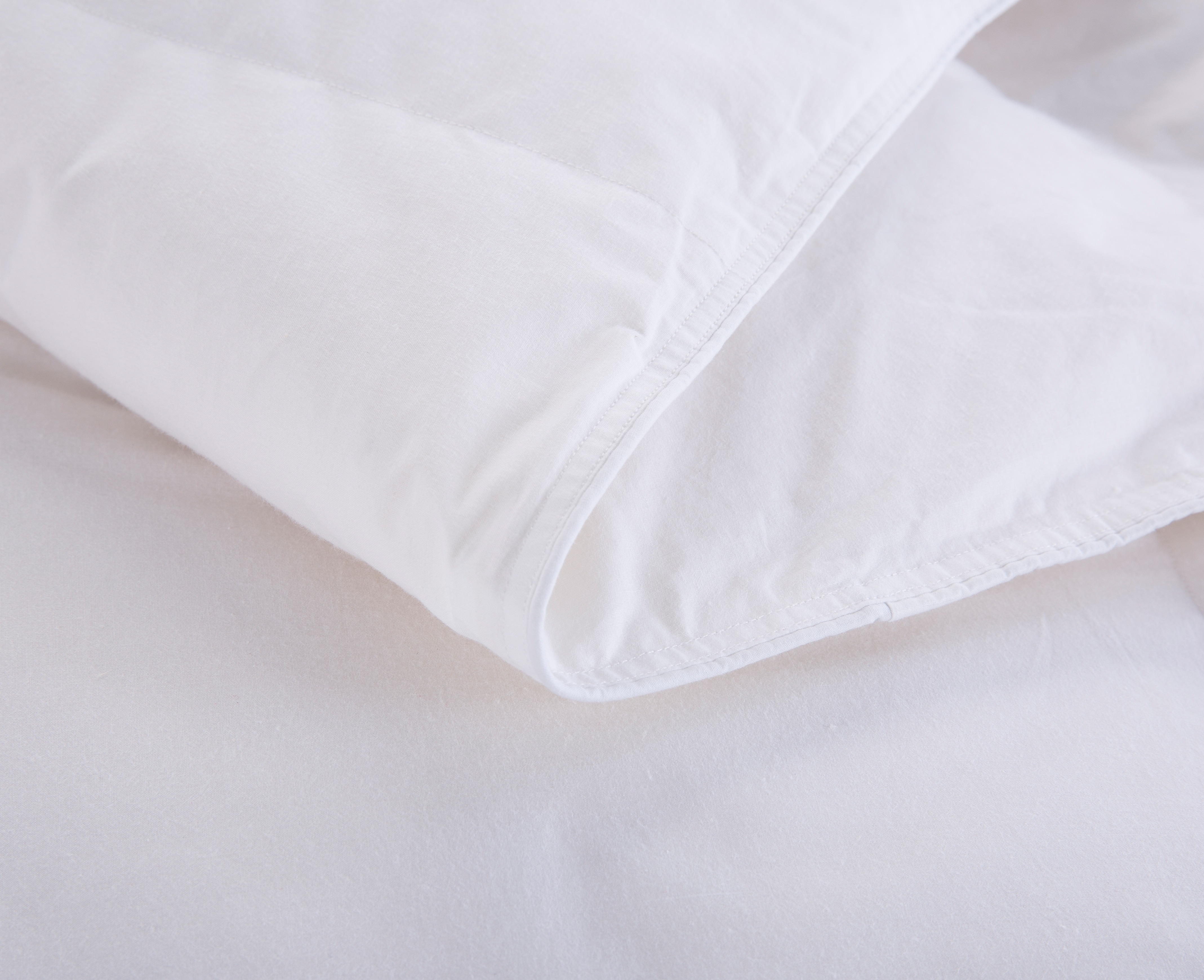 REAL TEXTILE Top Quality Natural Goose Down Filling 100% Cotton 280tc FabricWhite Duvet Quilted Duvet